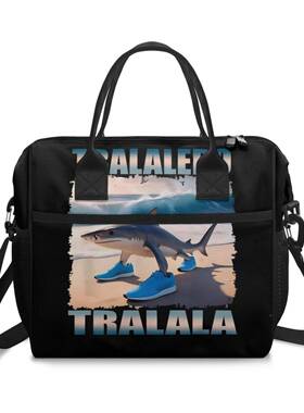 美新款学生手提午餐袋r携alalerotralala元素T便BZA82涤纶饭欧盒