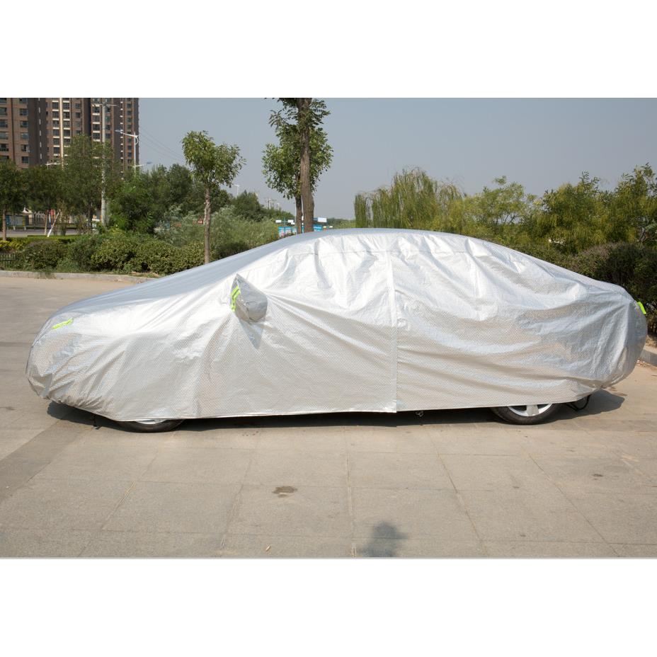 汽车铝膜衣厂加绒加厚防雪488霜防雨罩防晒印logo家直车销