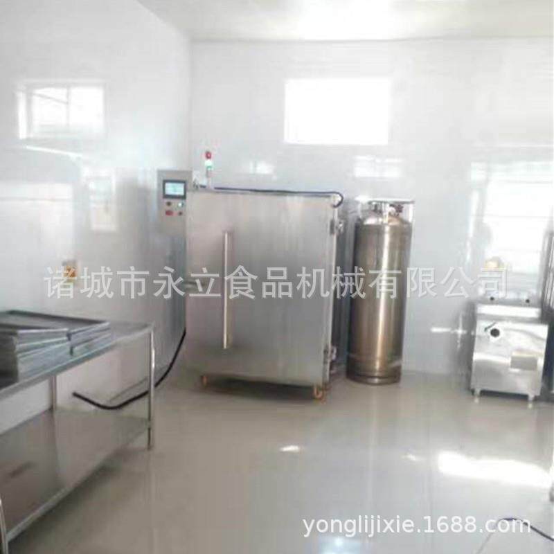 小型面制品氮柜式冷冻机液单冻柜BYD鳕鱼速冻机低温快速制冷设备