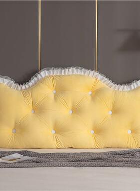 爆款新款20靠21新款红网韩版垫床头靠垫靠床头背公主VTK靠枕