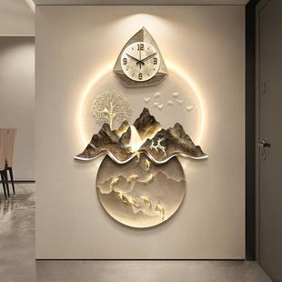 金山玄关装 饰画DTV入户楼门过道走廊气轻进奢高档挂画梯拐角钟大