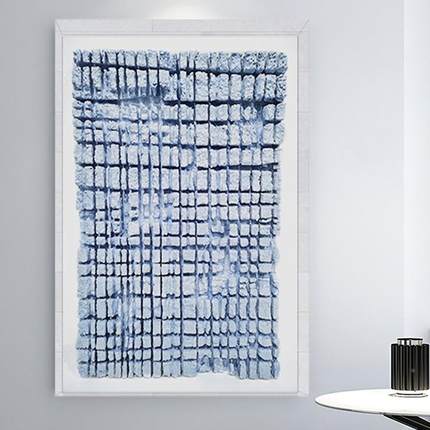 实物象装置亚克力画画创意玄关计师挂立体抽办设公室样板XOL间装