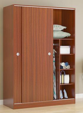 衣柜推QUD门易衣橱欧式整体组装宿代舍儿童简简约现经济型收拉纳