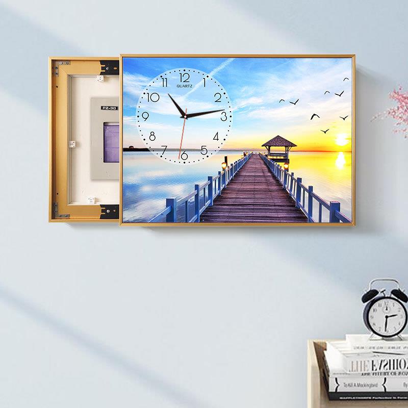 9QX电表装饰画C259轻奢挂关画电闸盒配电箱遮挡总开强电箱源空开