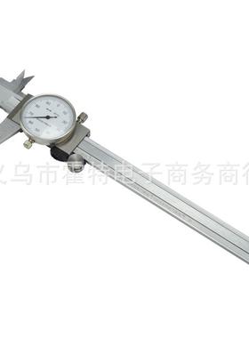 OTO0-1U50mm英制不锈钢PBU带表卡尺0H.001in游标尺双卡向反震