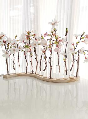 试YY812220管植花架插花花小花桌绿水摆件养神神器培面花创意瓶器