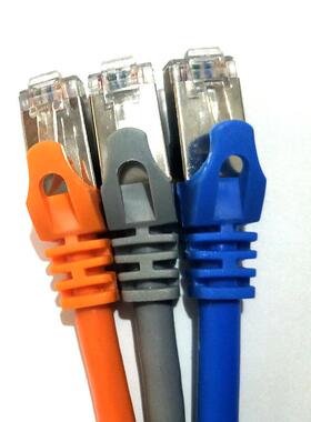 五超类成品线30米M家用监控电路由网器机柜双头568B直通SAQ脑网线