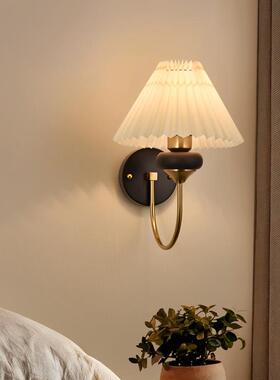 大观园床灯壁2025新款古木风客厅头书房装饰68276灯复古2民宿床头