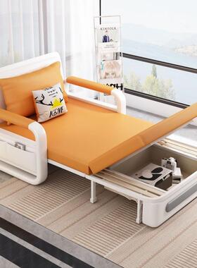 沙床一体两用可折叠多功能新款客发厅小户单人风阳台北型欧YVA沙