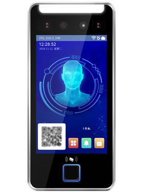 人脸识别门H55Pro体禁系统一机防水考人面部刷脸指纹卡密码刷勤电