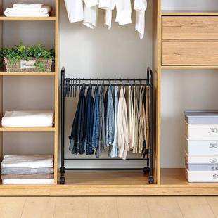 裤 挂收 架收纳神器功多痕能可移动家多用衣柜层无大号挂衣架QWE裤