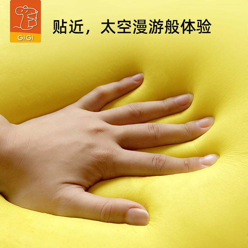 GiGi汽车靠垫腰垫司机靠背枕 A车载座椅头枕护腰靠垫 颈部靠枕一