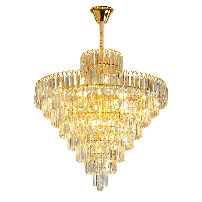 创意客厅水晶吊灯欧式餐厅吊灯大气书房卧室灯复式楼梯走廊阳台灯