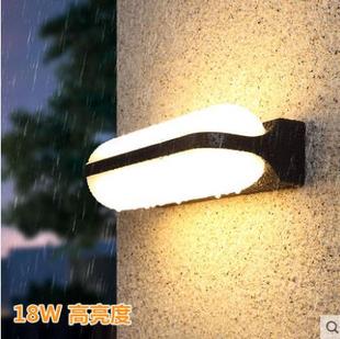 led户外防水双头壁灯超薄家用阳台过道楼梯庭院别墅门头阳光房灯