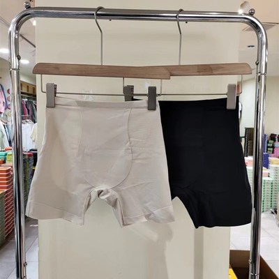 新款网纱无痕收腹提臀裤中高腰女士薄款安全平角舒适透气内衣5502