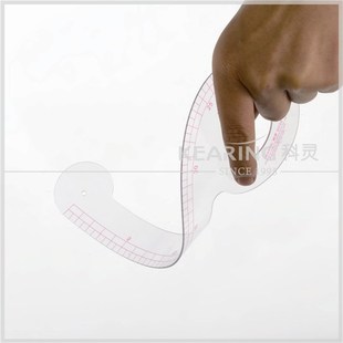 裁缝尺 6字尺制版 内置式 尺 尺打样尺神山尺 服装 科灵6035曲线尺