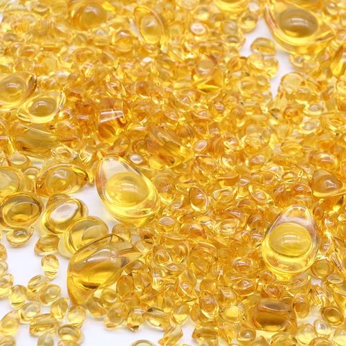 招财水晶元宝客厅装饰品摆件创意琉璃小元宝办公室桌面庭院工艺品