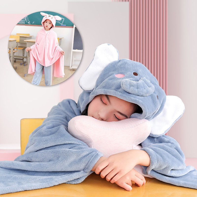 小学生午睡毯子+午睡枕趴睡枕趴桌上儿童教室用午休盖毯睡觉神器,居家布艺,午睡枕,淘宝优惠券,粉丝福利购,淘宝优惠卷