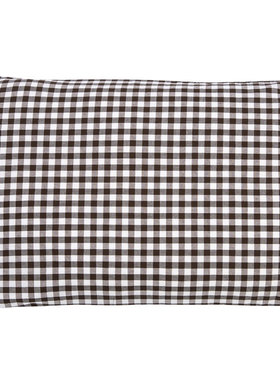 儿童棉枕套全棉水洗棉25x40信封枕头套成人35x55简约单件48*74cm