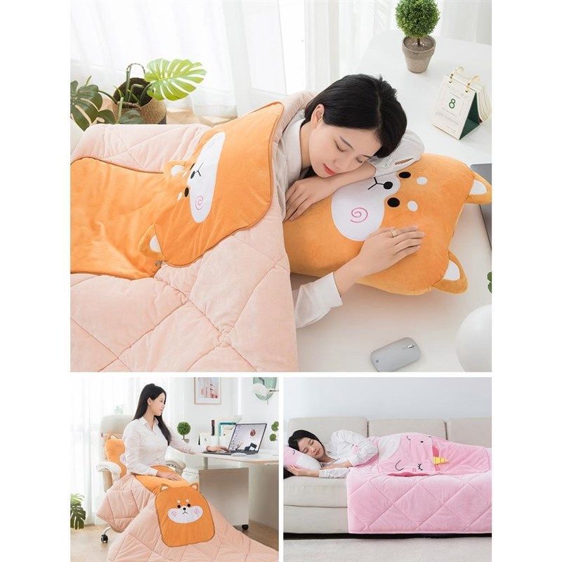 抱枕杯子二合一两用加厚毯子午睡办公室枕头汽车载靠枕折叠靠垫被,居家布艺,抱枕被,淘宝优惠券,粉丝福利购,淘宝优惠卷