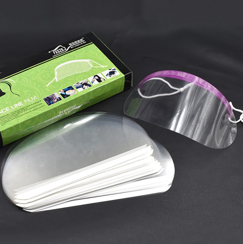 美发工具剪刘海贴刘海挡板防碎发透明挡板发型师用护眼罩遮面罩