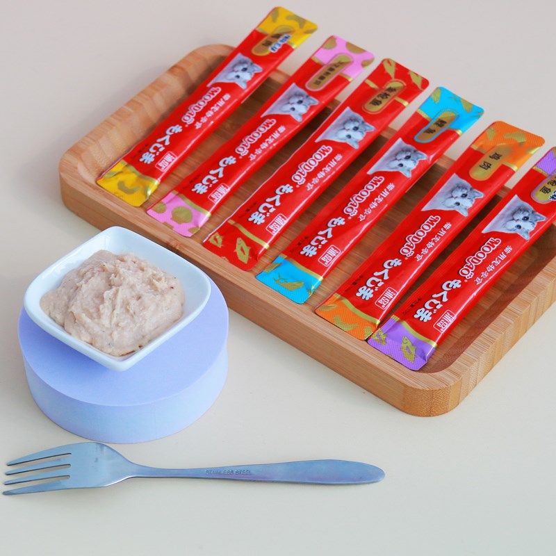 沐岛猫条 补充营养补水湿粮包增肥发腮主食猫罐头0诱0胶0淀 直播