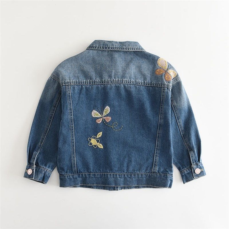 女童软牛仔外套儿童洋气兔子童趣花朵绣夹克潮装2024春季宝宝新款,童装/婴儿装/亲子装,儿童牛仔外套,淘宝优惠券,粉丝福利购,淘宝优惠卷