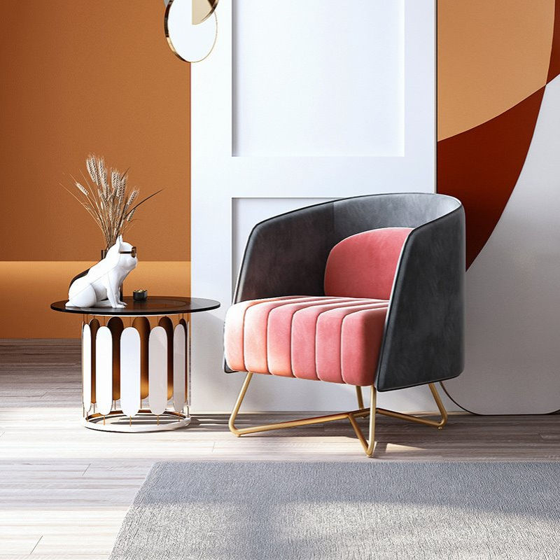 轻奢单人沙发酒店休闲椅现代简约客厅阳台创意懒人美式老虎椅舒适
