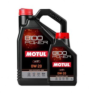 摩特MOTUL脂金8100 POWER 脂类全合成机油 SP 0W-20/5W-30 1L/5L