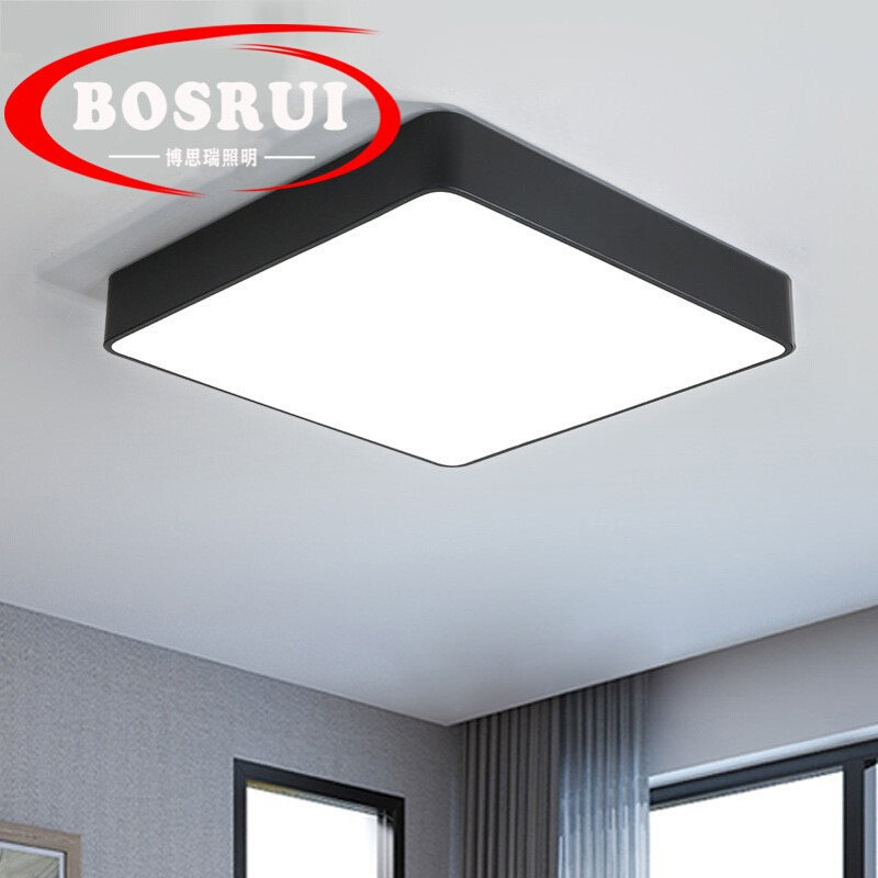 led办公室照明正方形吸顶灯教室舞蹈房商店超市网吧健身房工程灯