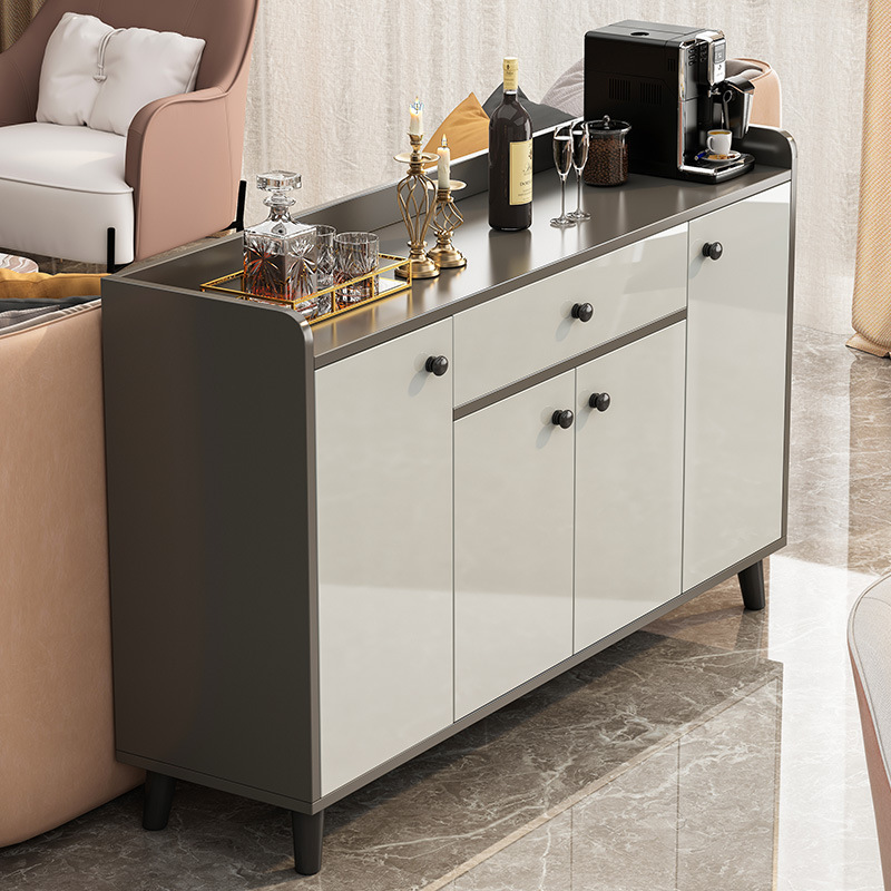 餐边柜轻奢储物柜家用客厅简易茶水柜置物柜意式酒柜厨房小型碗柜