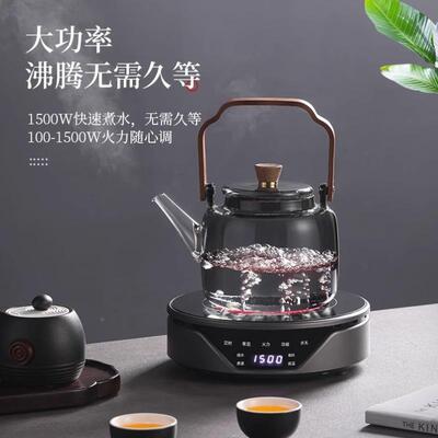 110220VV触屏电陶炉烧水煮茶茶艺QNK电器陶炉不挑锅电陶音炉静煮