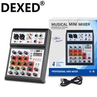 直播调音混台设会备音响华唱歌电脑家庭聚派对嘉RE403 BT年舞台音