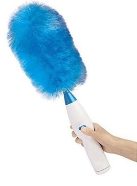 用36240度清洁电动鸡毛掸尘除尘器家静电多功能全动除神自器