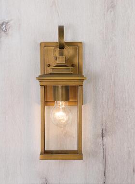 户墅外灯防水超亮庭花园别外墙大门口台美式24088复古走阳廊室外