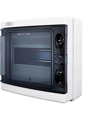 TMZNHA列系塑料明装外O防水配电箱4HA-4回路回路8户回路12回路18