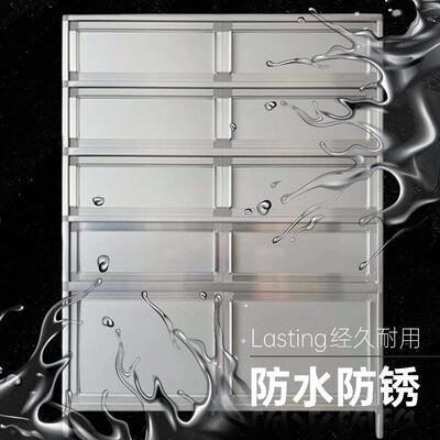 对开门铝合GCZ鞋柜防霉防锈阳玄关台廊室内外不锈钢鞋金走架新品