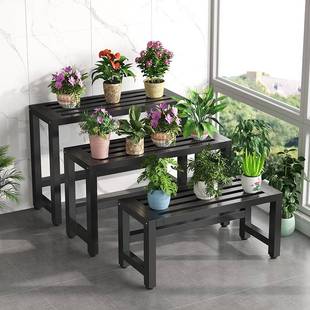 铁艺盆景架置物展dz 032架景绿架植盆露外机阳台花架空调全铁室外