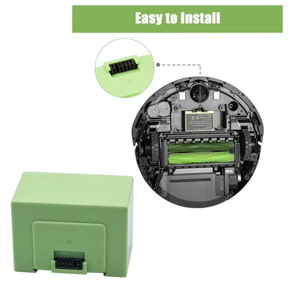 适配irobotroo955mbai7扫地机池E电5E6i系列i3i3+i4i4+电池