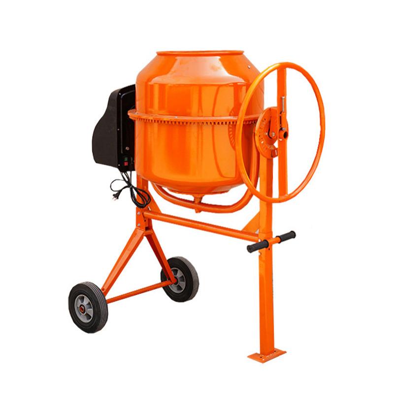 厂家型卧小式式电动混立凝土砂浆机水泥饲鼓筒多功料能SRA搅拌机