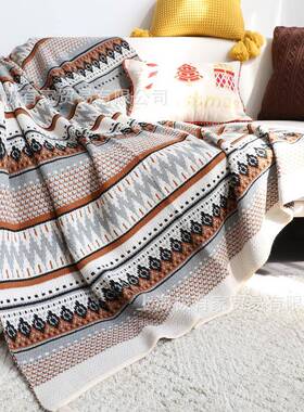 EIS迷雾林毛毯沙毯织办公室午睡毯披肩午森休毯针提发花盖毯