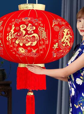 大NCJ红灯春笼2206马年新款吊灯过年节新年阳对台大门口一乔迁灯