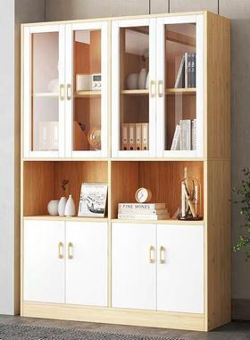 文件柜办公柜室收纳柜资柜储SVZ物柜员工料档柜木制储物案书办公