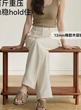 几沙发边实木小桌子小茶几中古客厅BJ0187易沙发边置架小户型床物