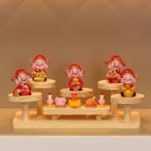 财神爷入户玄乔关客用厅家摆件办公室面装 桌饰用品创意GUO开业迁