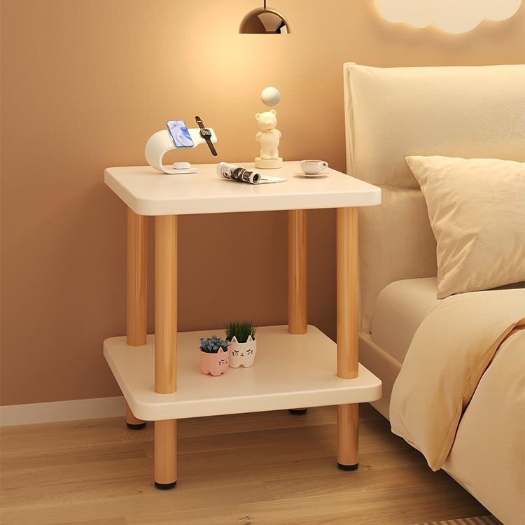 窄床头柜置物架简现代约家用卧室小出租屋收纳储物柜极床XMS1边型