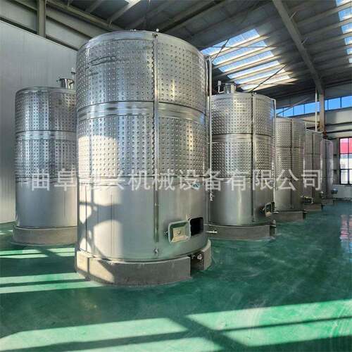 果酒浮顶材泡制斜底式泡酒米勒板恒温发酵桶融兴