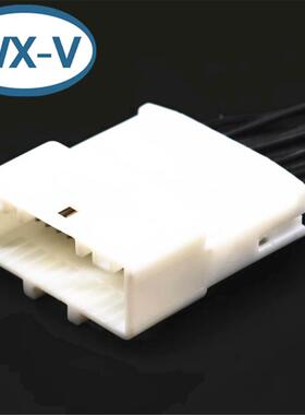 3TH24MW线束118389-接1汽车GOD连器TE3型0.7系列-40孔线8束公母接