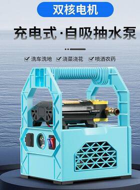 电微型小水泵泵抽水农用灌溉充式抽RZP水抽水菜园水浇浇菜