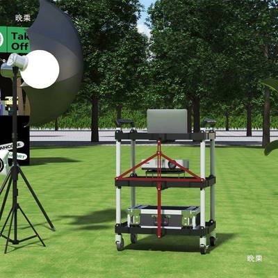 工627具可车折叠移动摄影棚手播推车导演车器材工具架直户外拍工